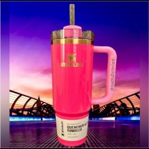 Stanley H2O 30oz Quencher Pink Parade Limited Edition Tumbler. NIB